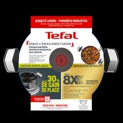 Кастрюля с крышкой Tefal Excellence Fusion 24 см G3414602