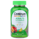 Centrum, Мультивитамины для взрослых, натуральное фруктовое ассорти, 180 жевательных таблеток
