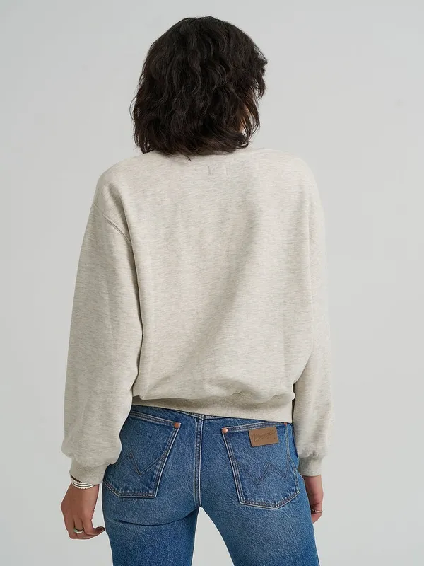 Толстовка женская WRANGLER OVERSIZED SWEAT