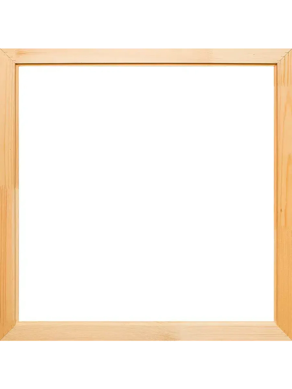 Деревянная рама 50x50 для картин на подрамнике сеч. 40x18