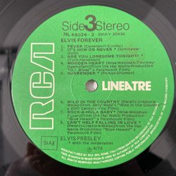 Винтажная виниловая пластинка LP Elvis Presley Элвис Пресли, Elvis Forever (Италия 1975)