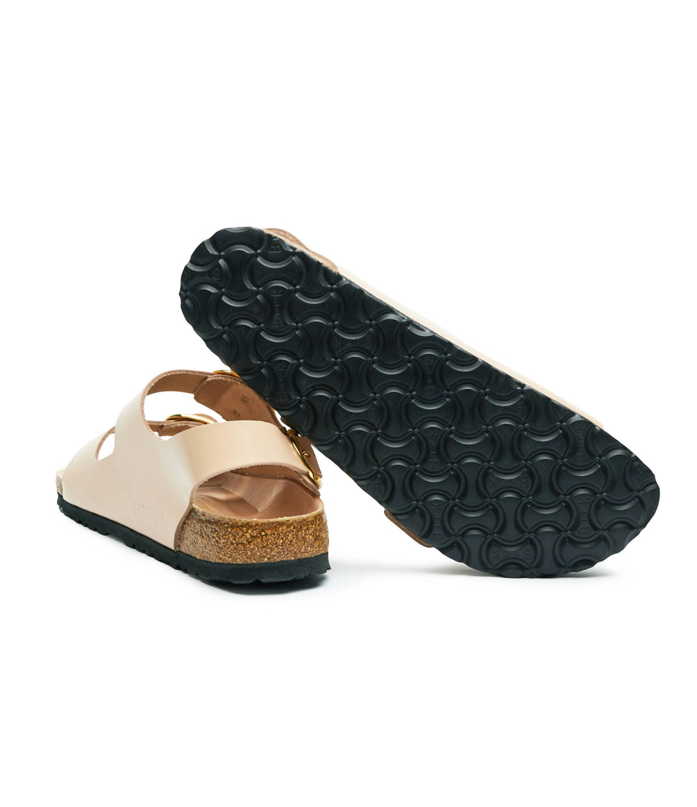 Босоножки кожаные lena Birkenstock - бежевый(1026484)