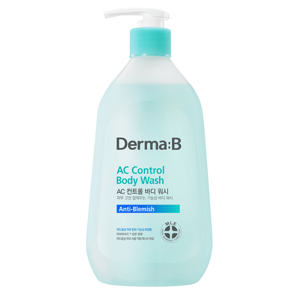 Ламеллярный гель для душа против воспалений Derma:B AC Control Body Wash, 420ml