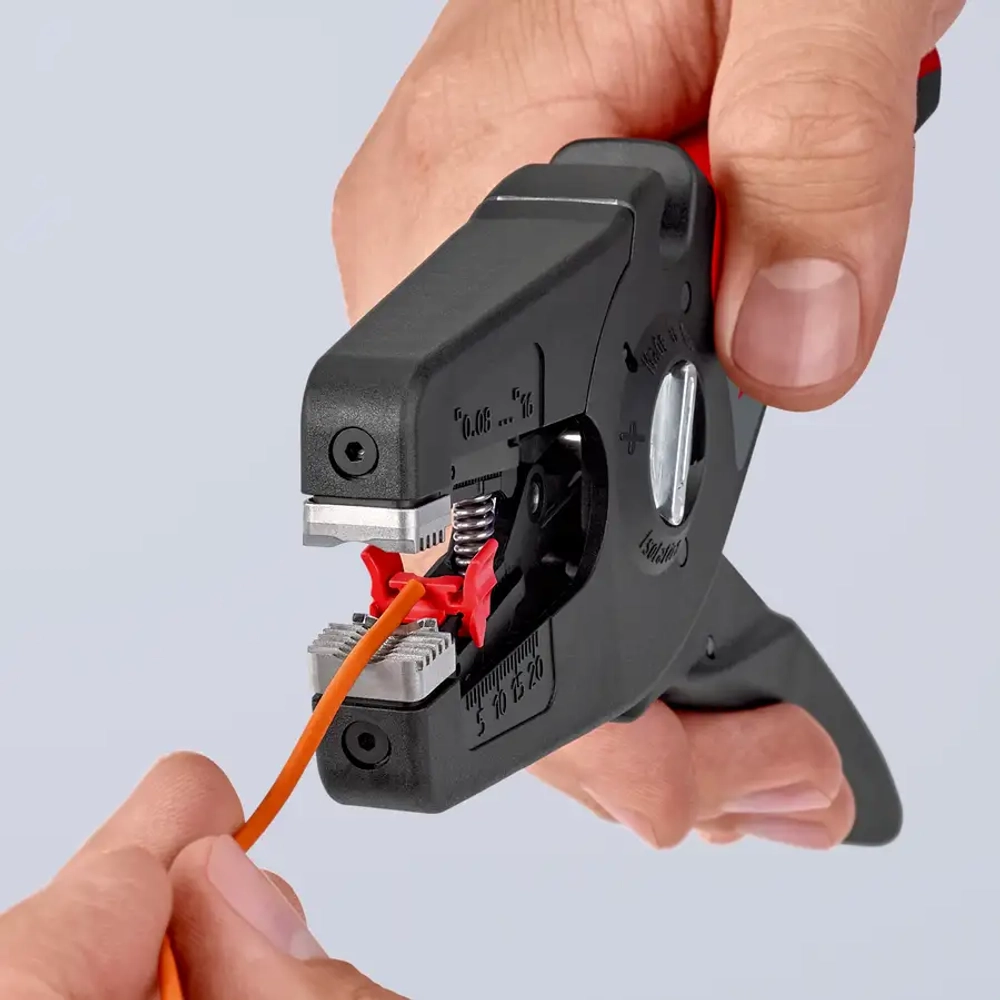 Автоматический стрипер PreciStrip16 195 мм 12 52 SB Knipex 12 52 195 SB