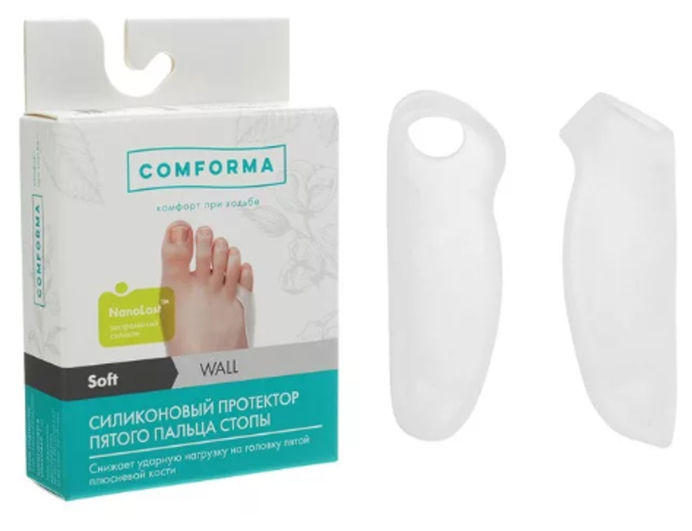 Comforma Силиконовый протектор пятого пальца стопы Soft Wall С 2715