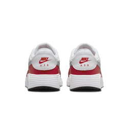 alt="Дышащий сетчатый верх и кожаные накладки на Nike Air Max SC White University Red"
