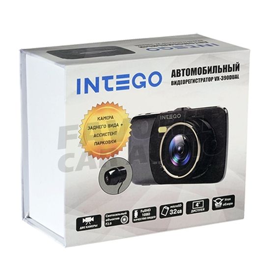 Видеорегистратор Intego VX390 Dual
