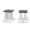 Radiotehnika T2B Silver White