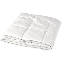 Евро одеяло IKEA FJALLARNIKA (ФЬЕЛЛАРНИКА), Стеганое, Летнее, Белый, 220x240 см