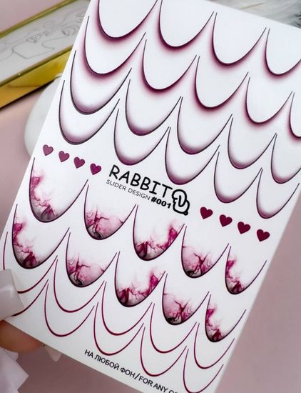 Слайдер для ногтей Rabbit 096