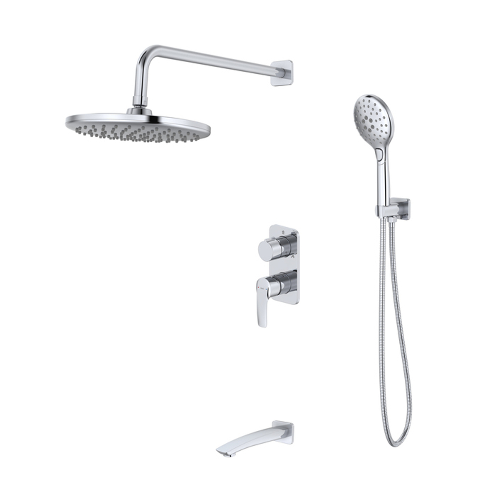 Душевая система с тропическим душем, RAYSB03i68  14352