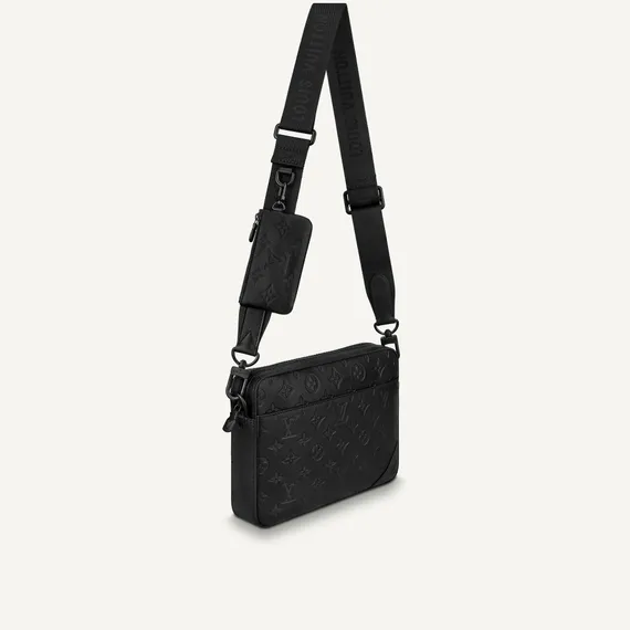 Сумка Louis Vuitton Trio Messenger черный