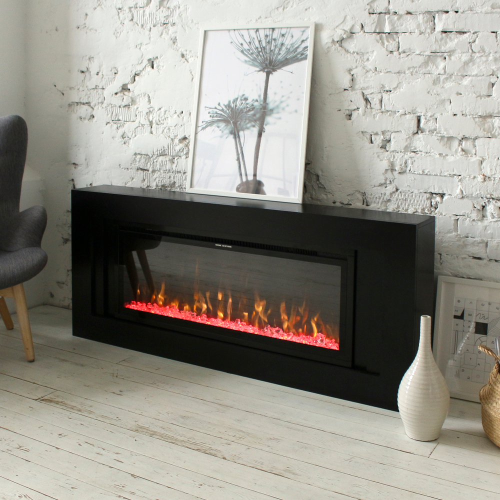 Каминокомплект Real Flame Stockholm 42/BV BLM с очагом Saphir 42