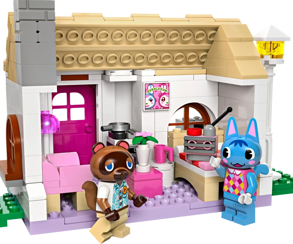 Конструктор LEGO Animal Crossing 77050 Уголок Нука и дом Рози