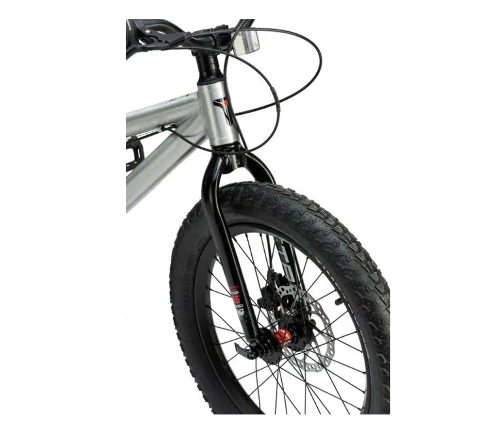 Велосипед 24" TIMETRY TT280 7ск. серебряный