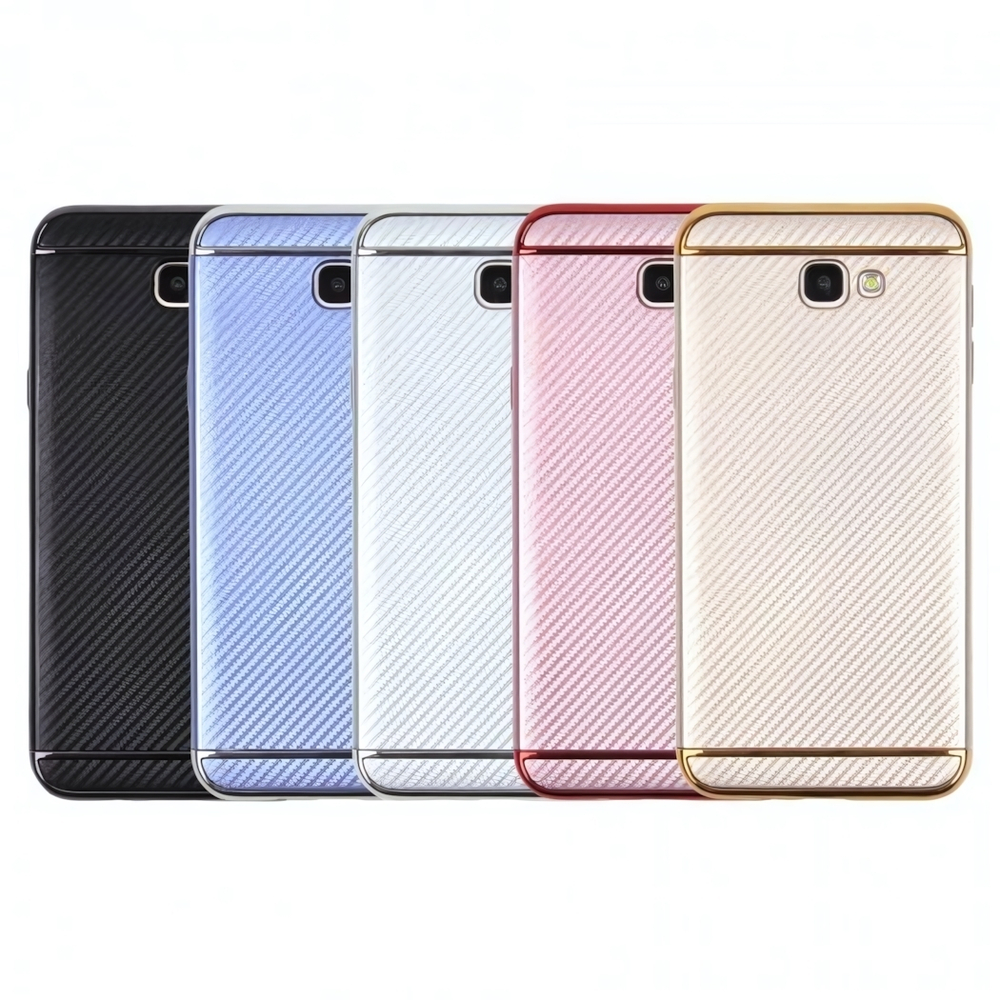 Чехол ТПУ+пластик для Samsung Galaxy J5 Prime, 009808 Розовый