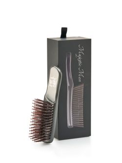 Расческа Majestic Scalp Brush графит (дорожная версия)