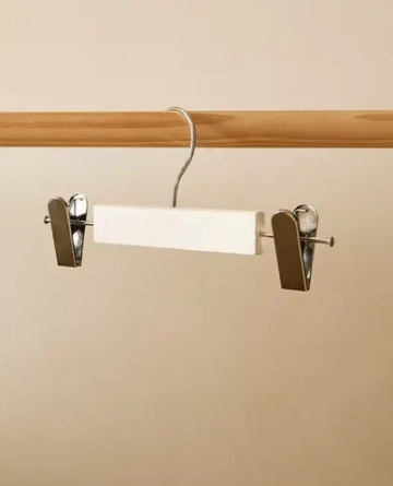 ZARA HOME ДЕТСКИЕ ВЕШАЛКИ (НАБОР ИЗ 3 ШТ.), ЖЕЛТОВАТО-БЕЛЫЙ