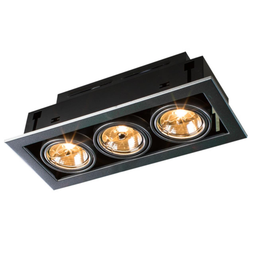 Светильник точечный Arte Lamp Cardani Medio A5930PL-3SI