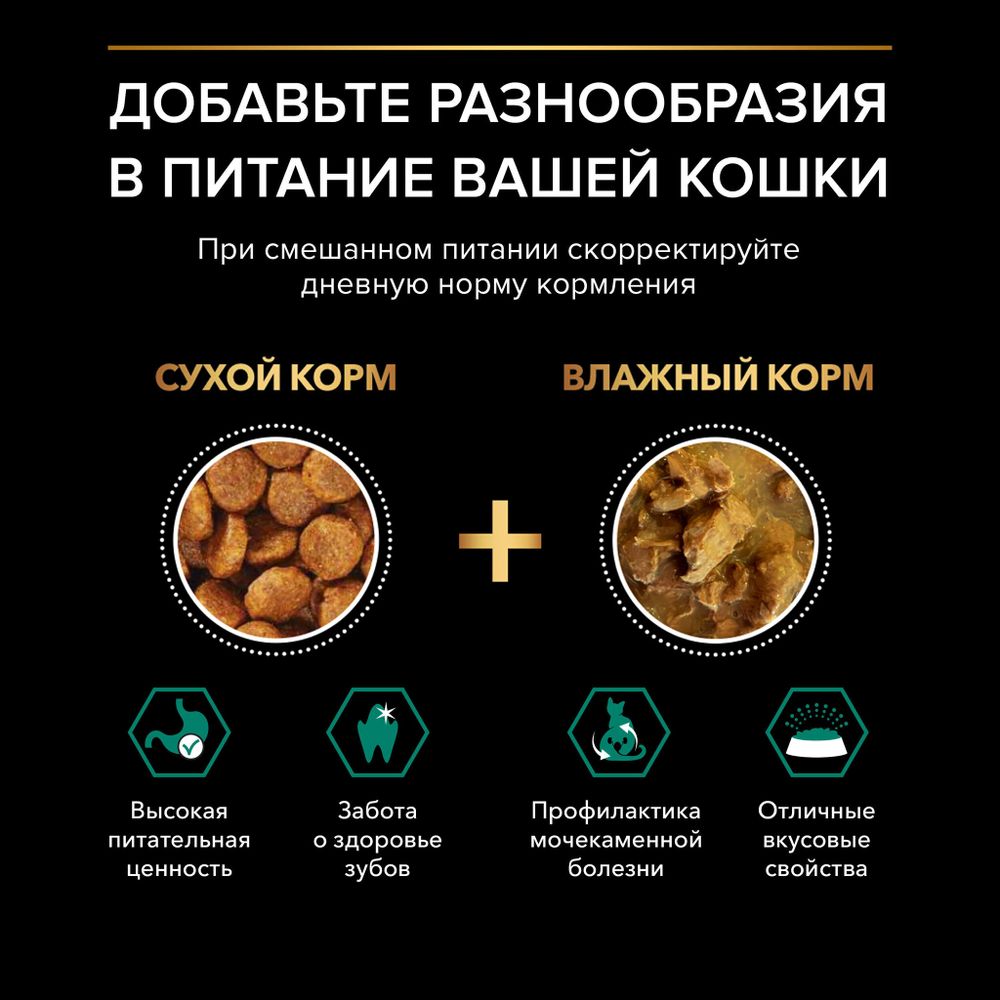 Уценка! Срок 16.07.26/ Сухой корм Pro Plan Original для кошек, для поддержания здоровья почек с курицей