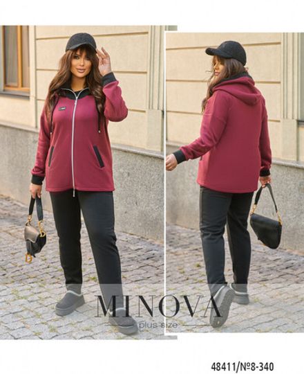 Костюм 8-340-марсала Minova Фото 1