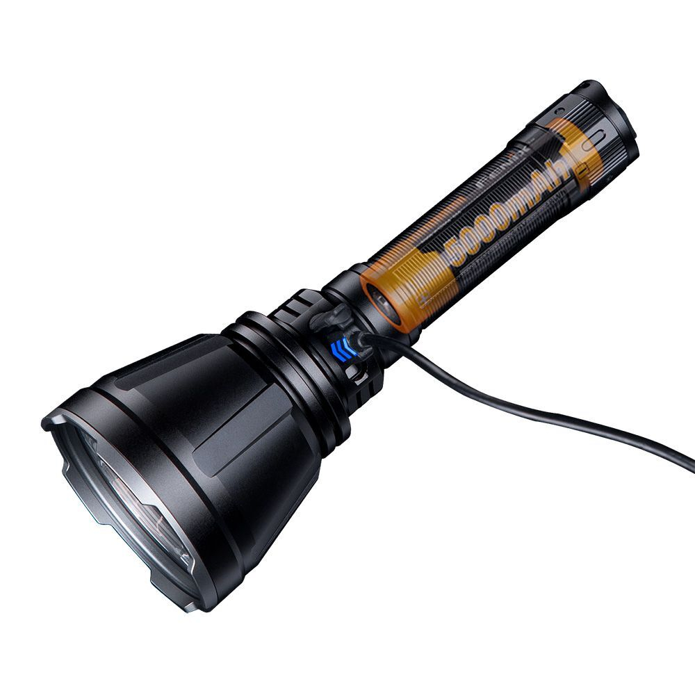 Фонарь тактический Fenix HT18R, крепление на оружие ALG-18 и тактическая кнопка AER-05 в комплекте