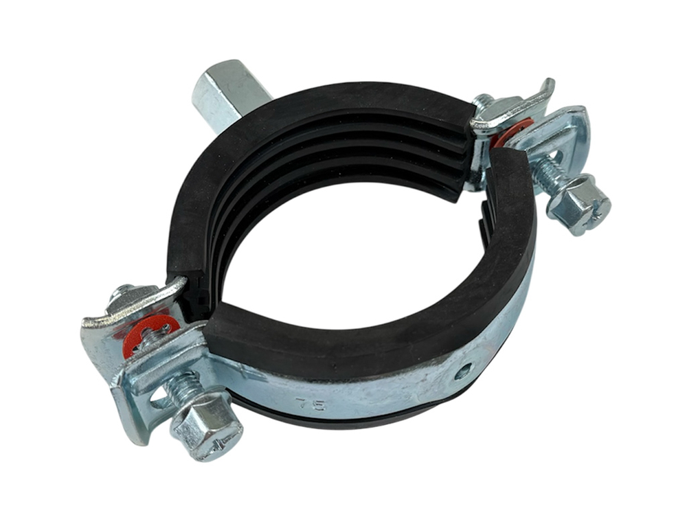 ТМС НС1 Хомут оцинкованный для высоких нагрузок с epdm M10/12 67-72мм