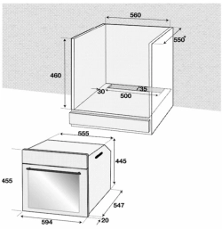 Электрический духовой шкаф Beko BCM12300X