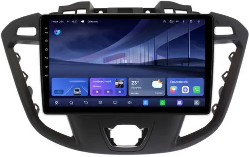 Магнитола для Ford Transit Custom 2012+ - Kuberg QLed, Android 14, TS105, Быстрейшая, CarPlay, SIM-слот