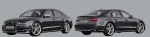 Обвес в стиле S8 для AUDI A8 D4 2013-2018 Ауди