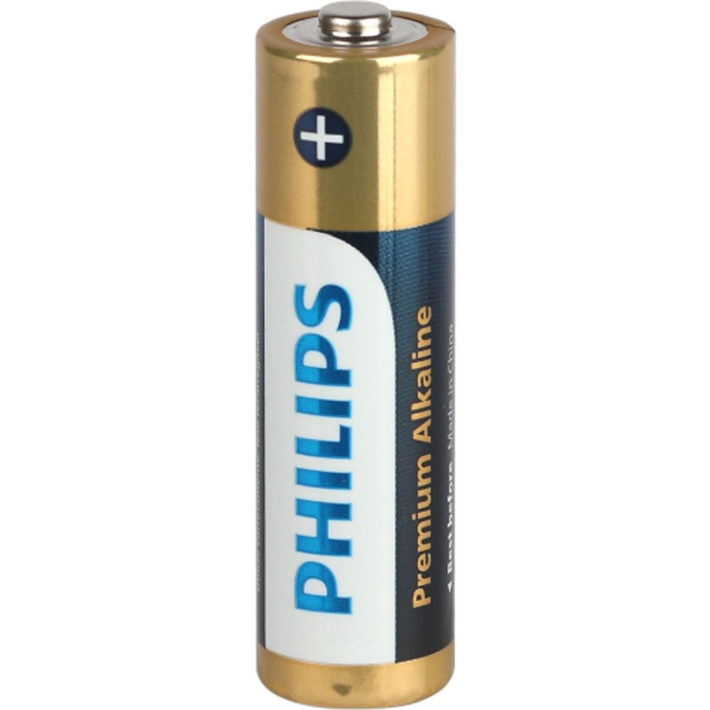 Батарейки Philips LR6M4B/51 АА алкалиновые 1,5v 4 шт. LR6-4BL Premium (4/48/144/17280) | Батарейки Щелочные (Алкалиновые)