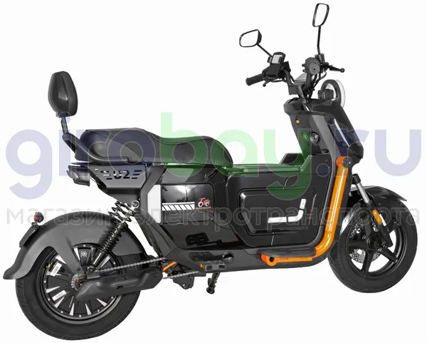 Электроскутер MAIKAOLIN U2 PRO 1500W (60V/70Ah) - Чёрный фото №10