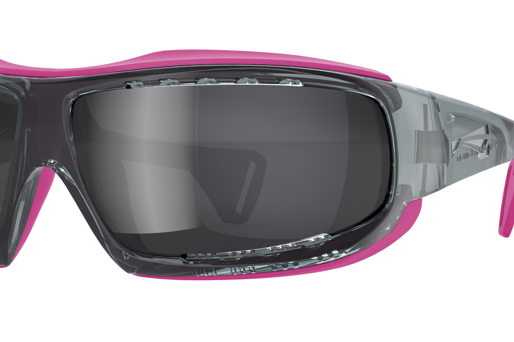 Спортивные очки LiP Typhoon / Gloss Trans. Grey / Pink / Zeiss/ PA Polarized / Tri-Pel Methane Smoke