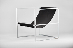 Уличное кресло TESS Outdoor Chair white / anthracite textile (Up!Flame)