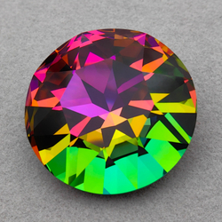 Кристалл Swarovski 1201, цвет Витраж (Crystal Vitrail Medium F)