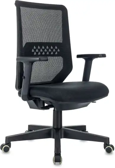 Кресло эргономичное Бюрократ MC-611N черный TW SQU BL E9181_BL сетка/ткань крестов. пластик