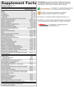 OptiCleanse® GHI Creamy Chocolate Sugar- & Stevia-Free 20 Servings