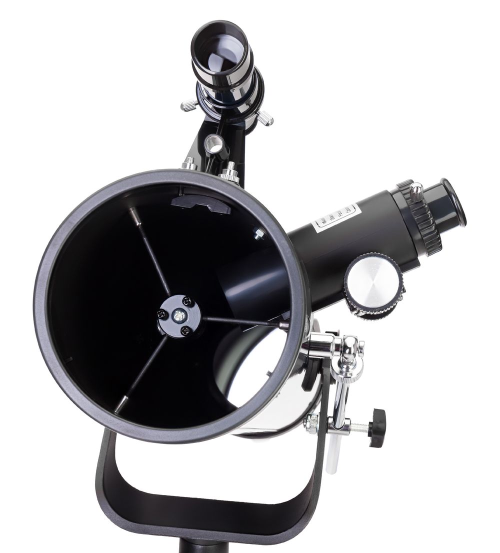 Телескоп Levenhuk Discovery Sky T76 с книгой