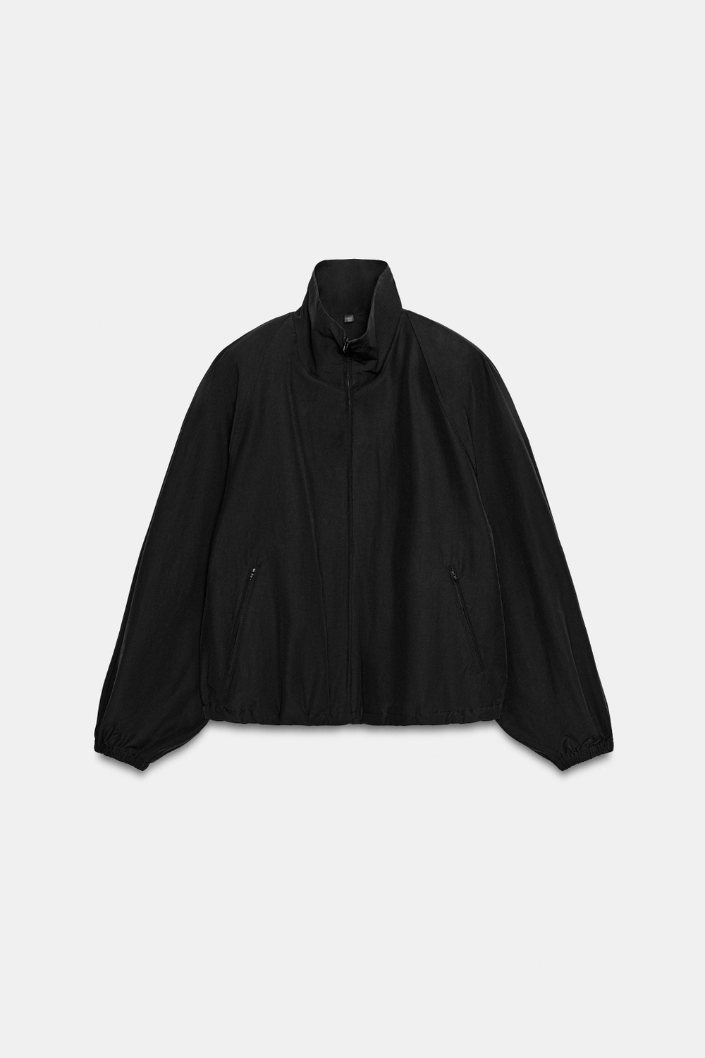 КУРТКА ИЗ ТЕХНИЧЕСКОЙ ТКАНИ С ПОДПЛЕЧНИКАМИ — ZARA