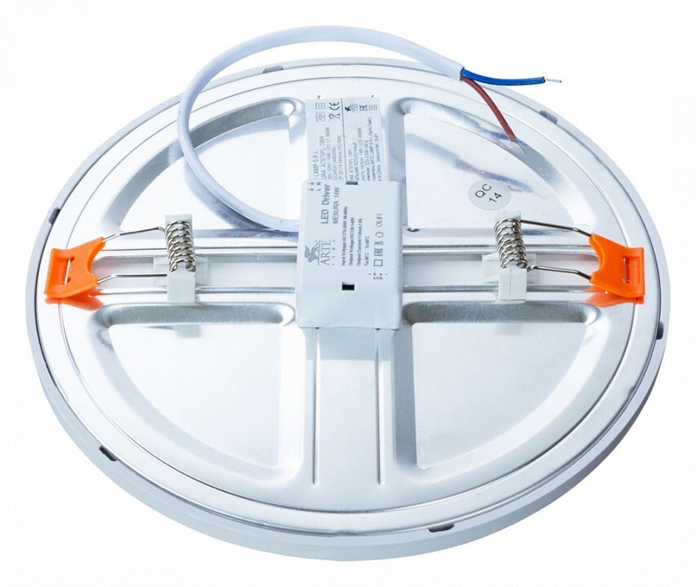 Встраиваемый светильник Arte Lamp Mesura A7974PL-1WH
