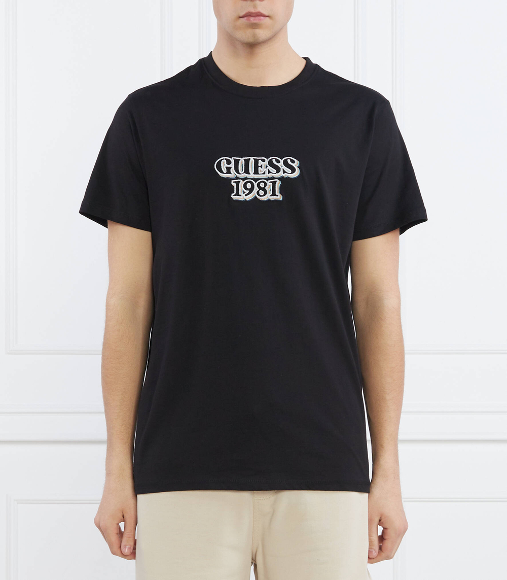 Футболка SS CN GUESS EMBRO BO GUESS - черный(M3GI30 K8FQ4)
