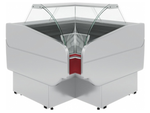 Холодильная витрина CARBOMA ATRIUM G120 VM-6 динамика (внутренний угол 90)