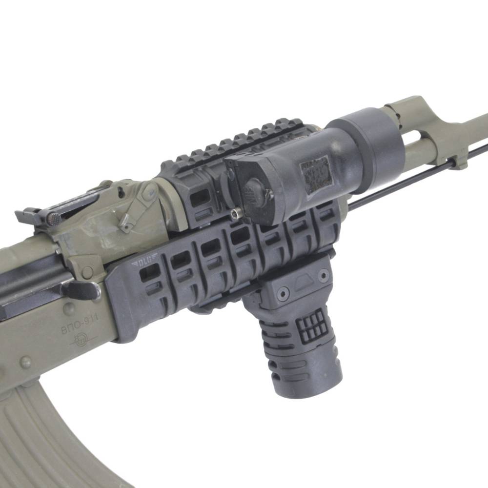 Тактическое цевье на АК с платформой M-LOC, DLG Tactical