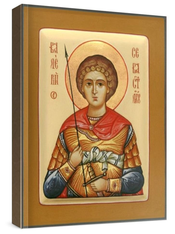 Валерий Севастийский (рукописная икона)