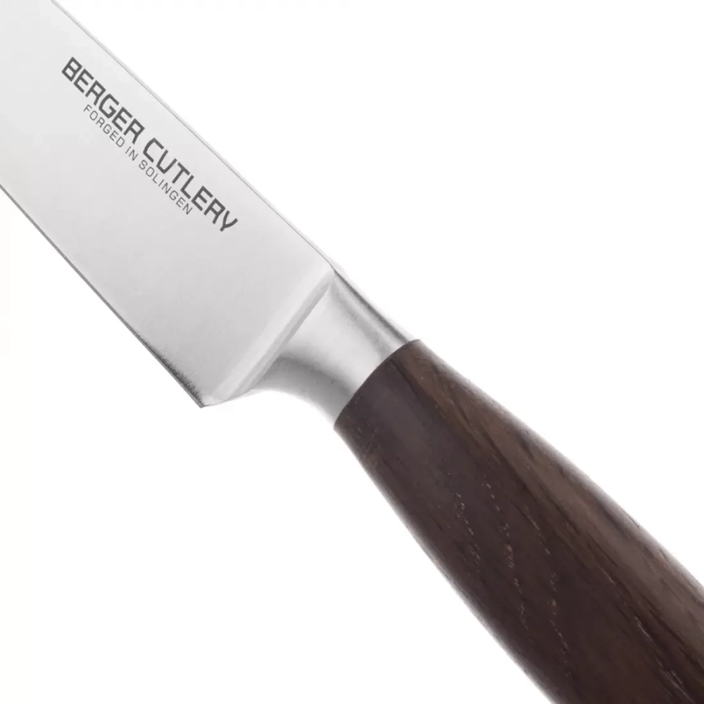 Нож универсальный 16см Berger Cutlery Ergo Line Smoked Oak