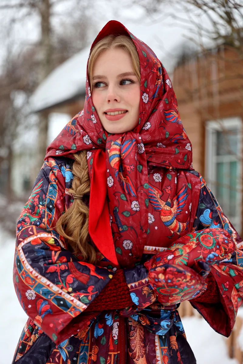 Пальто "Купавна. Зима. Масленица"