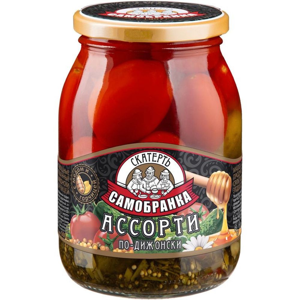 Ассорти скатерть самобранка по дижонски ст/б 500 мл