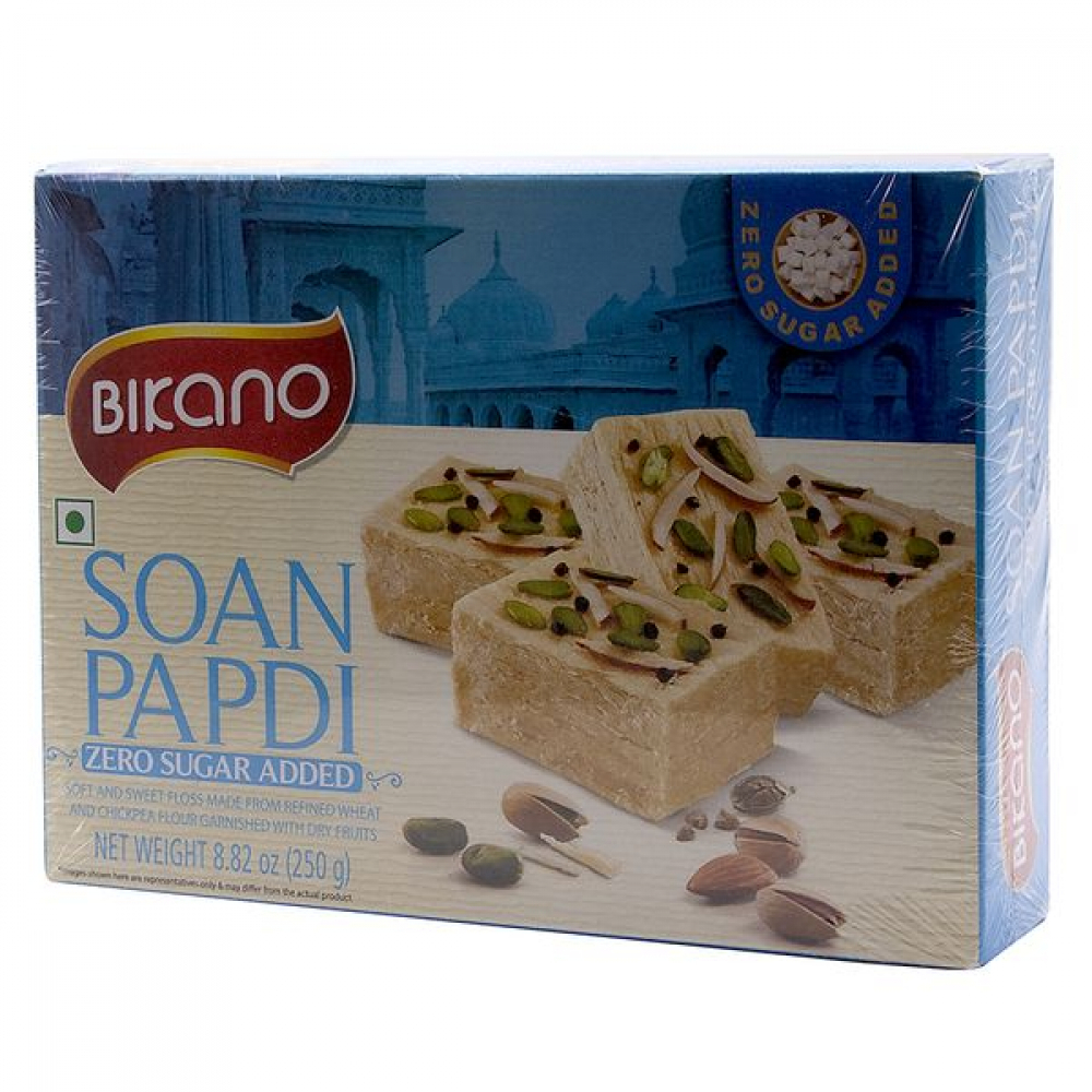 Халва с орехами "Соан Папди Лайт" (Soan Papdi Light) без сахара Bikano | Бикано 250г