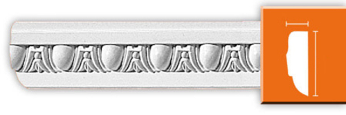 Молдинг с рисунком Decomaster 98202F гибкий 50х15х2400мм