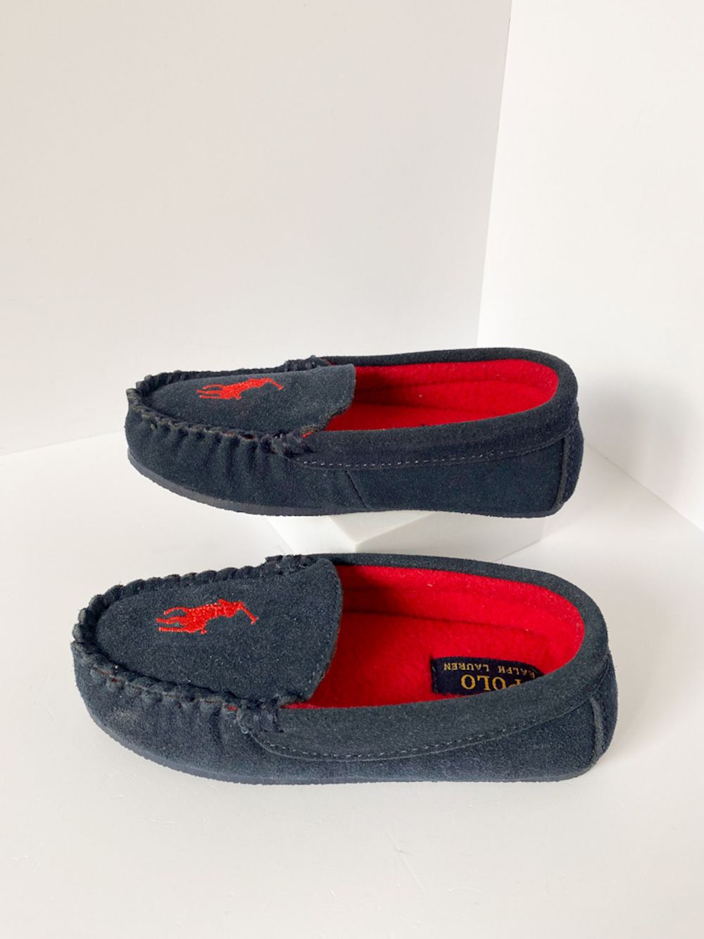 Новые замшевые макасины Ralph Lauren, 26